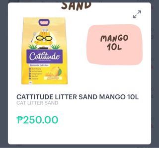 Cattitude Litter Sand