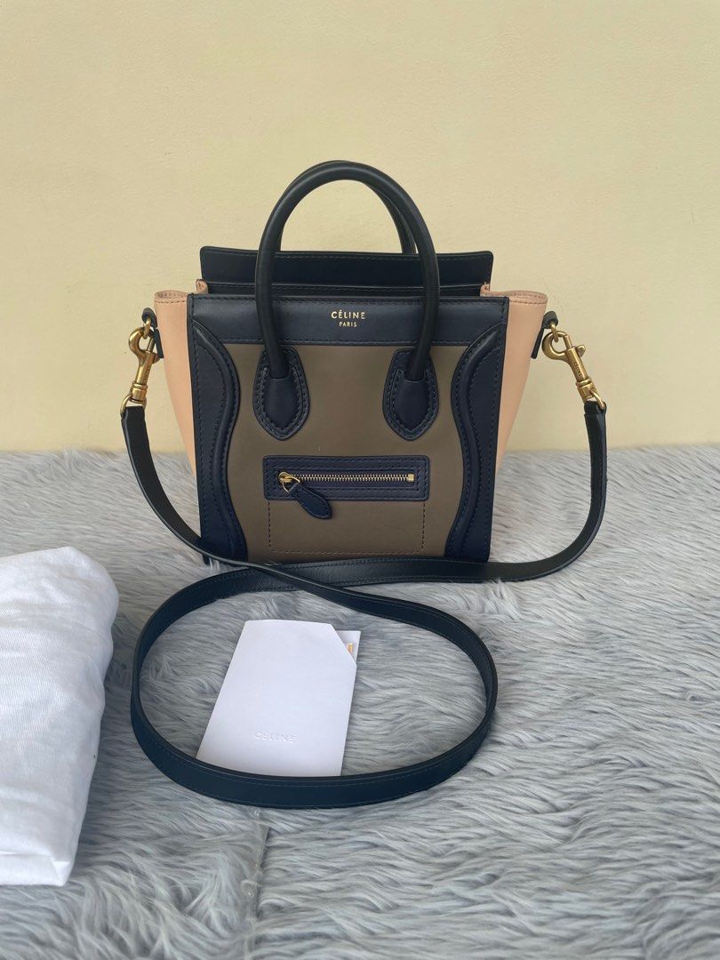 Celine nano luggage with entrupy certificate of authenticity on carousell