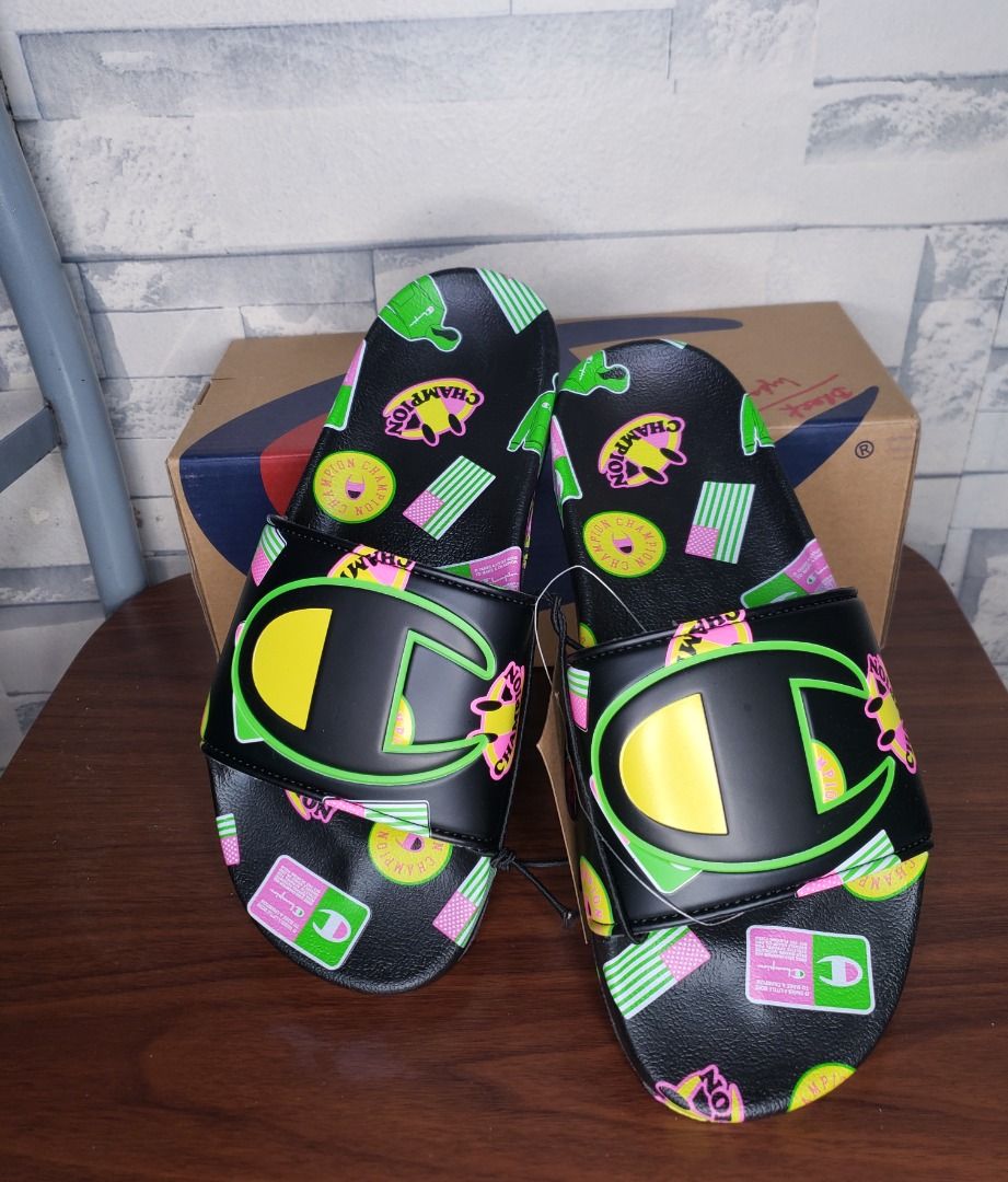Multicolor champion top slides