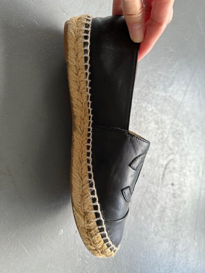 All black espadrilles sales