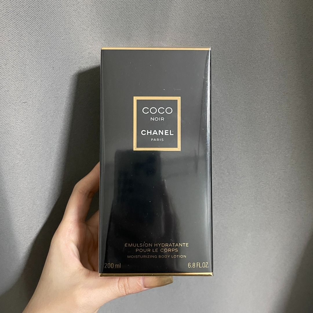 Chanel noir body lotion shop
