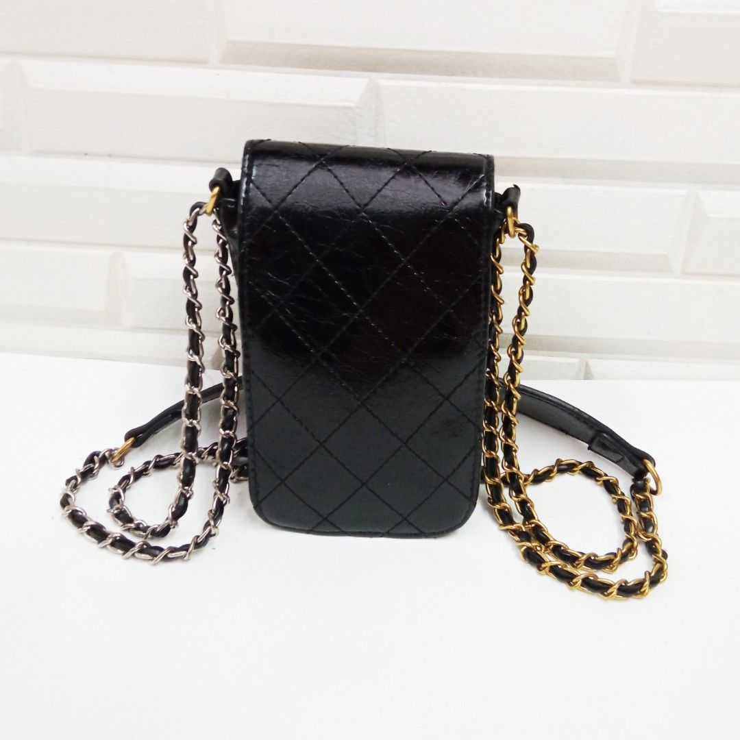 Chanel cell phone crossbody on sale