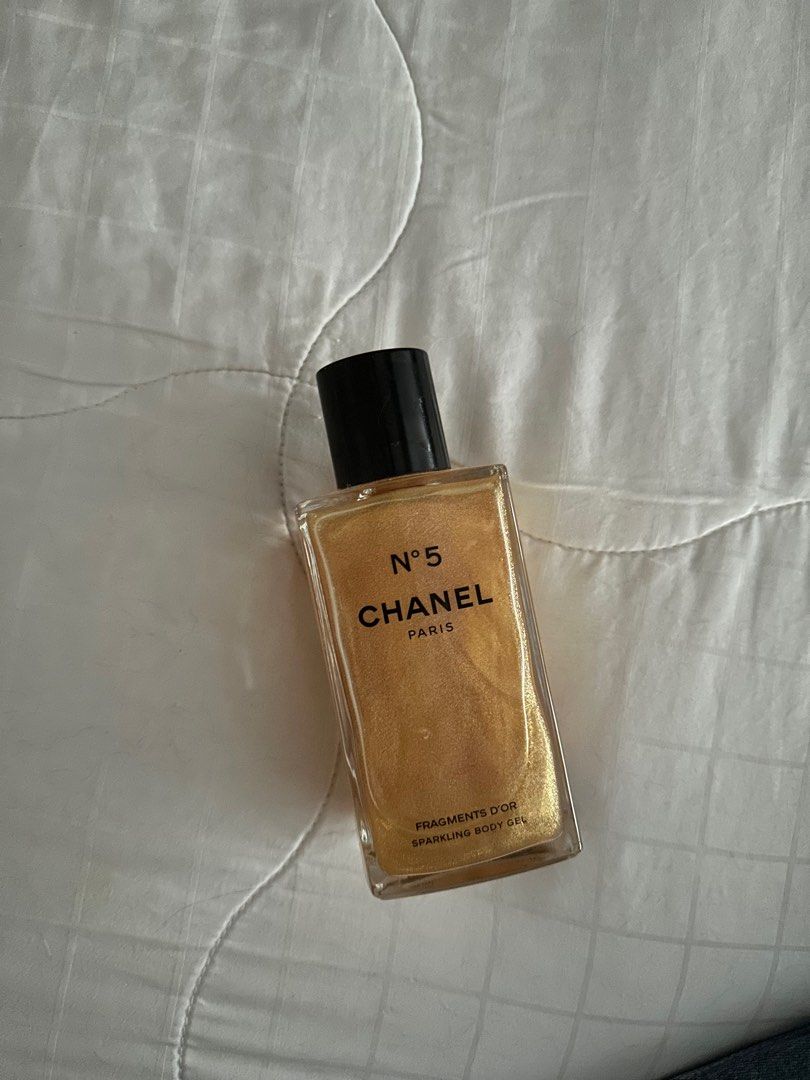 Chanel 5 sparkling online body gel