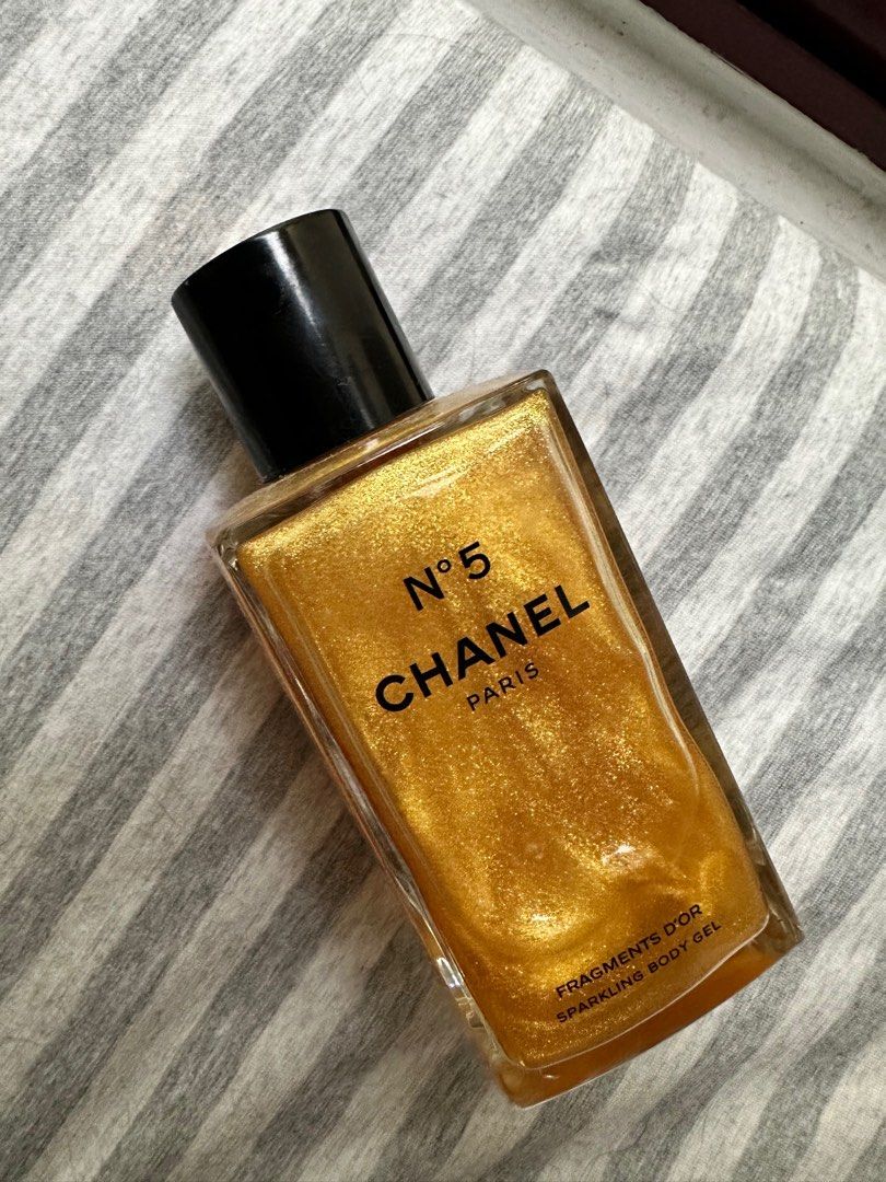 Chanel no. 5 Sparkling Body Gel, Beauty & Personal Care, Bath & Body, Body  Care on Carousell