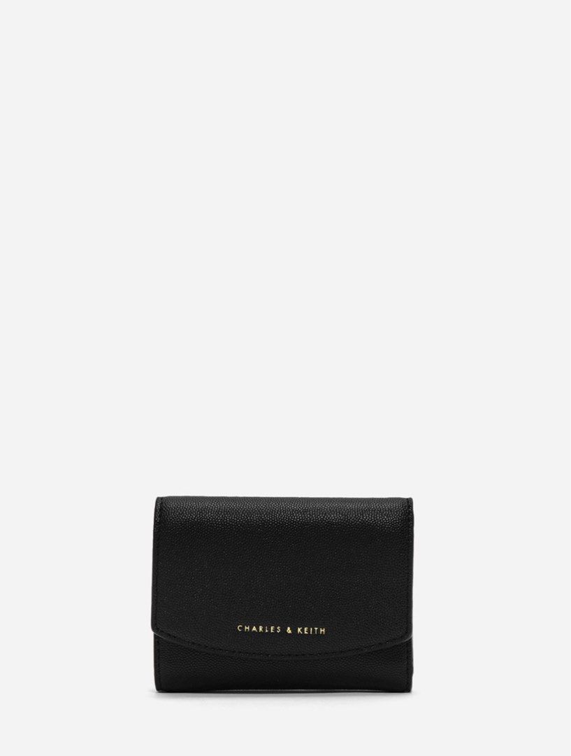 Charles & Keith Front Flap Trifold Wallet, Women's Fashion, Bags ...