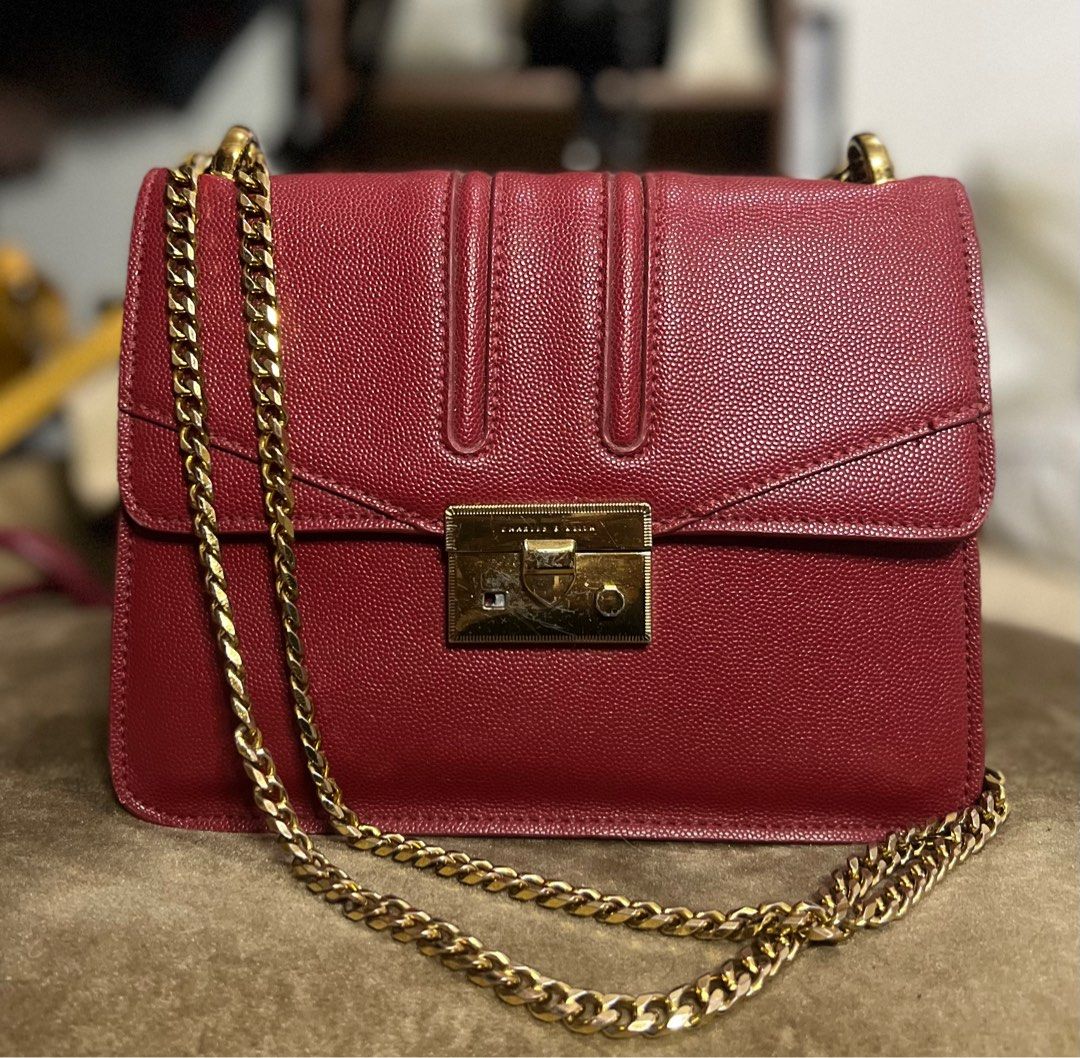 Charles & Keith Pink Bag (Crossbody / Handbag / Shoulder Bag / Sling bag),  Women's Fashion, Bags & Wallets, Shoulder Bags on Carousell