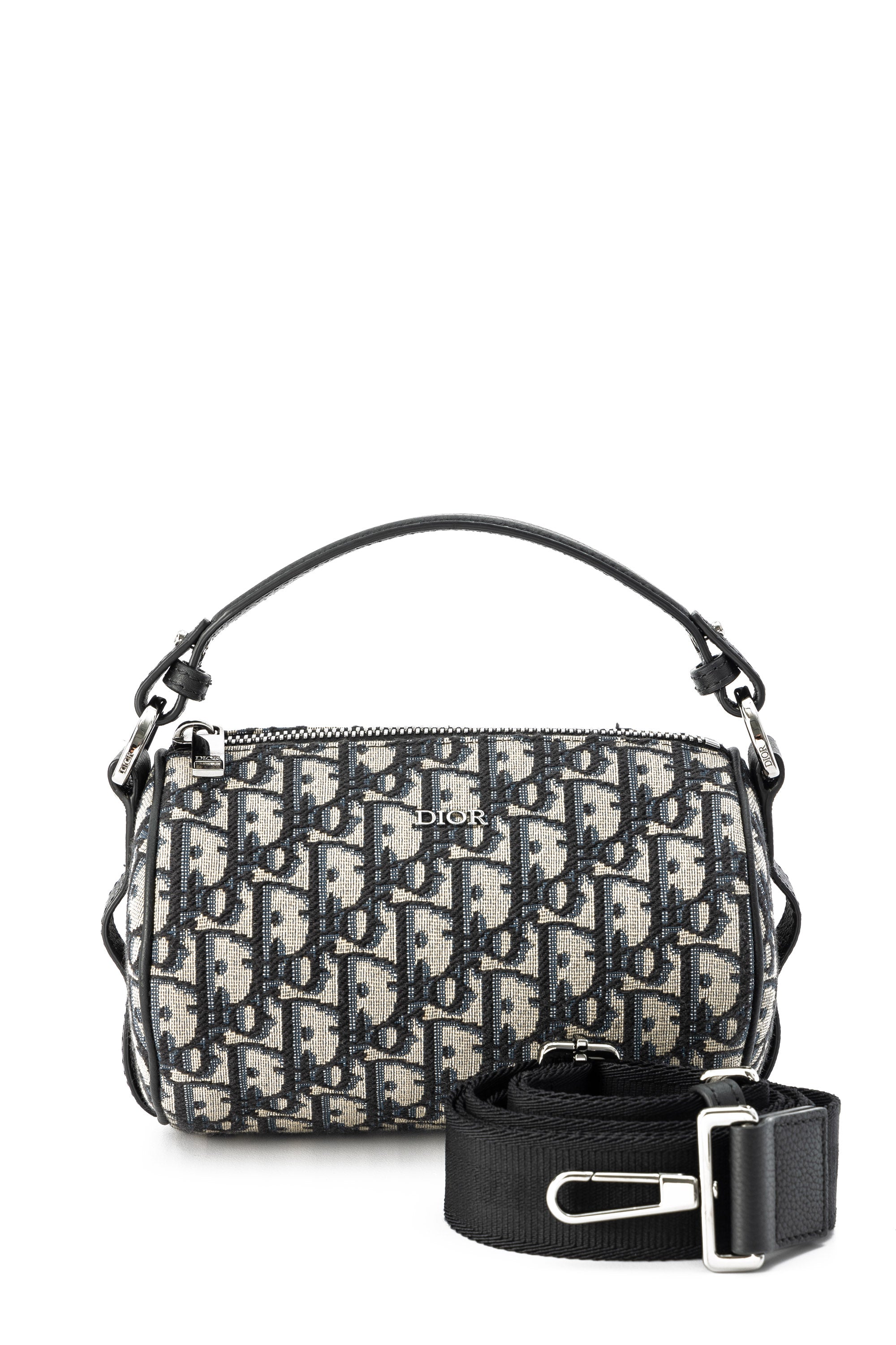 Dior Men's Mini Roller Messenger Bag Oblique Jacquard – Coco Approved Studio