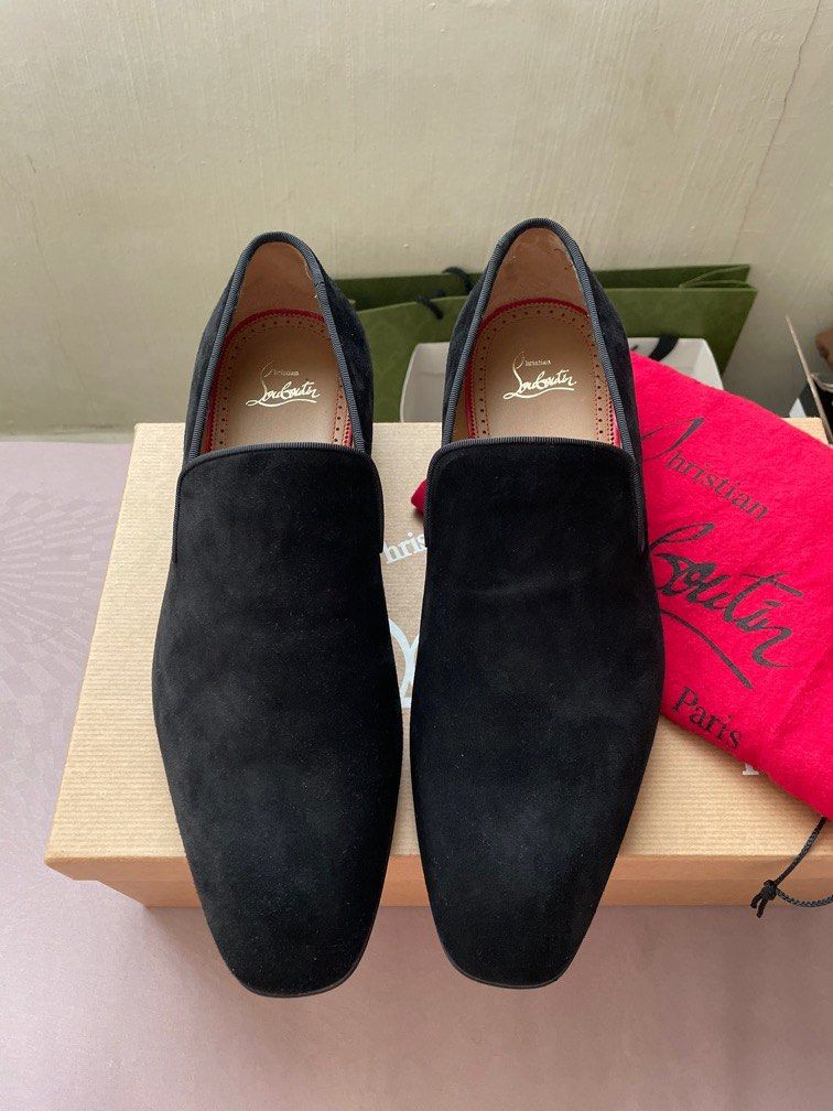 Christian louboutin dandelion flat veau velours outlet