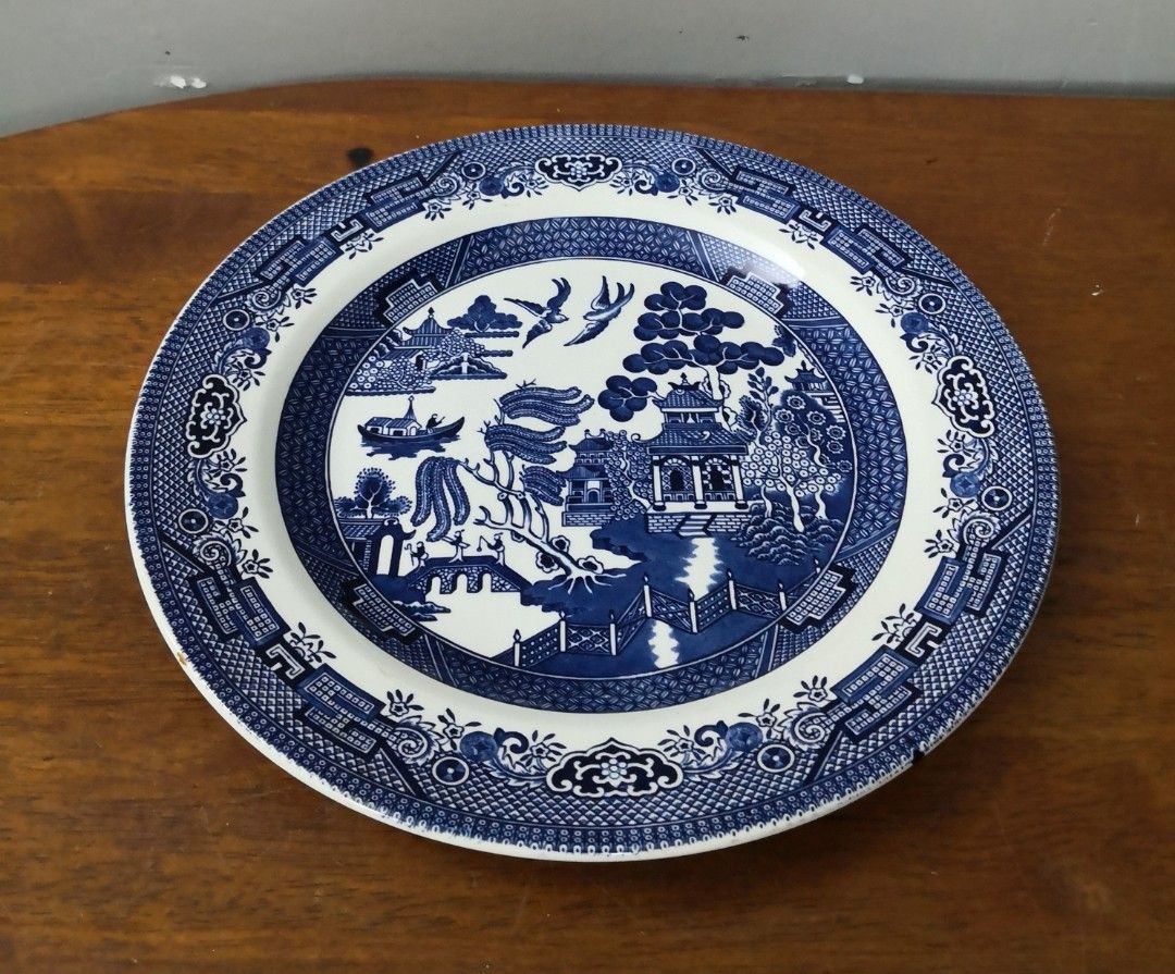 Churchill England Willow plate Furniture Home Living