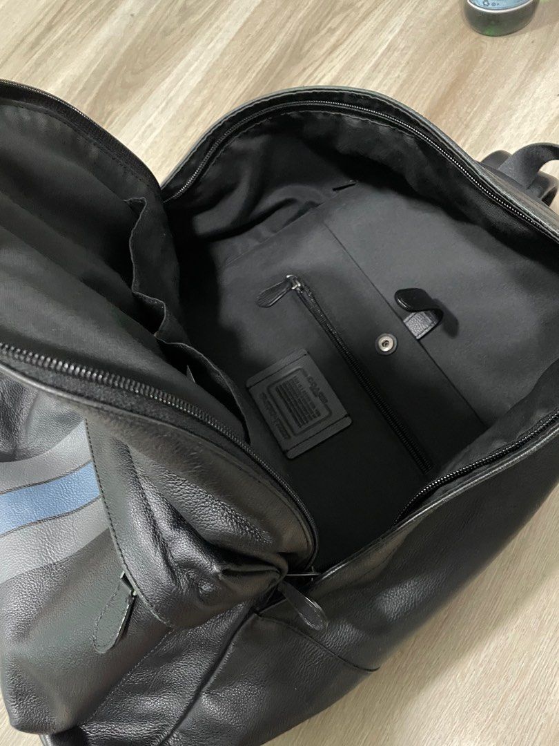 Men's coach backpack sale store