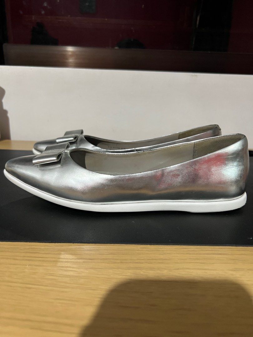 Cole Haan Zerogrand Bow Skimmer Flats Sz 8.5 Women s Fashion