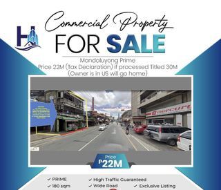 Commercial Lot in Kalentong Mandaluyong Rush Sale