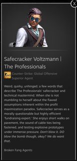 CSGO character safecracker voltzmann the professionals