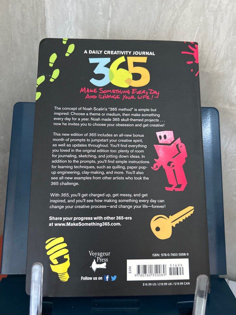 Daily Creativity Journal (Category: Stationery & School Supplies) located in Quezon City. Submitted by mythingsforless (Listing ID 1220981239, Image 3). Description: Good as new. Sf c/o buyer via Lalamove/Grab Payment thru GCASH.