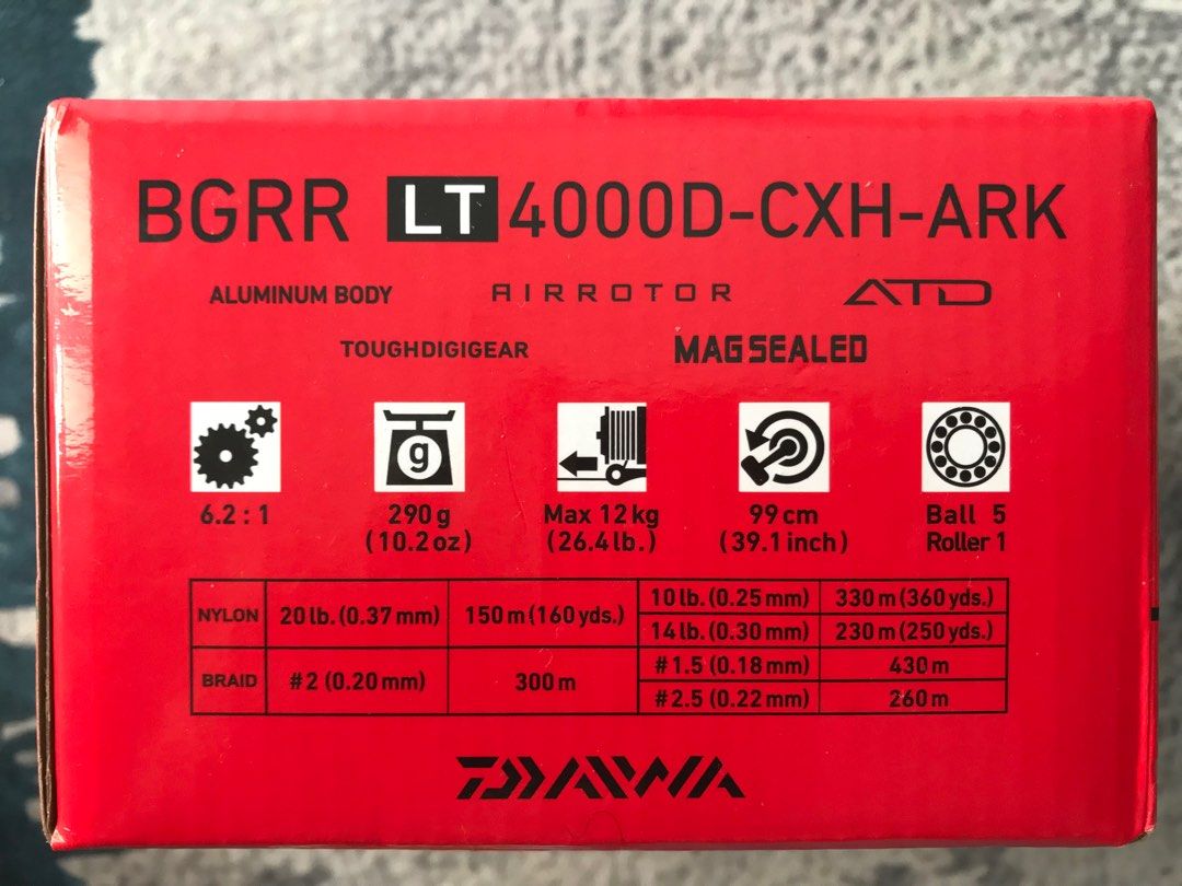 DAIWA BG RR LT 4000D-CXH-ARK vs DAIWA BG 3000