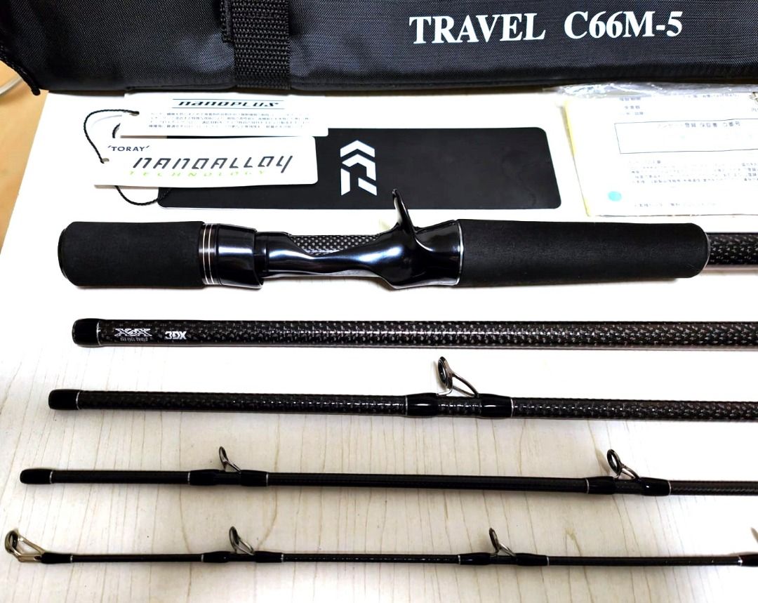 Daiwa Black Label Travel C66M-5 Versatile Special Baitcasting Rod 