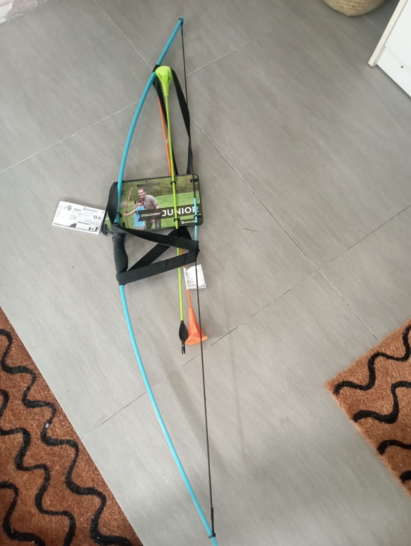 Decathlon Junior Archery Set, Hobbies & Toys, Toys & Games on Carousell