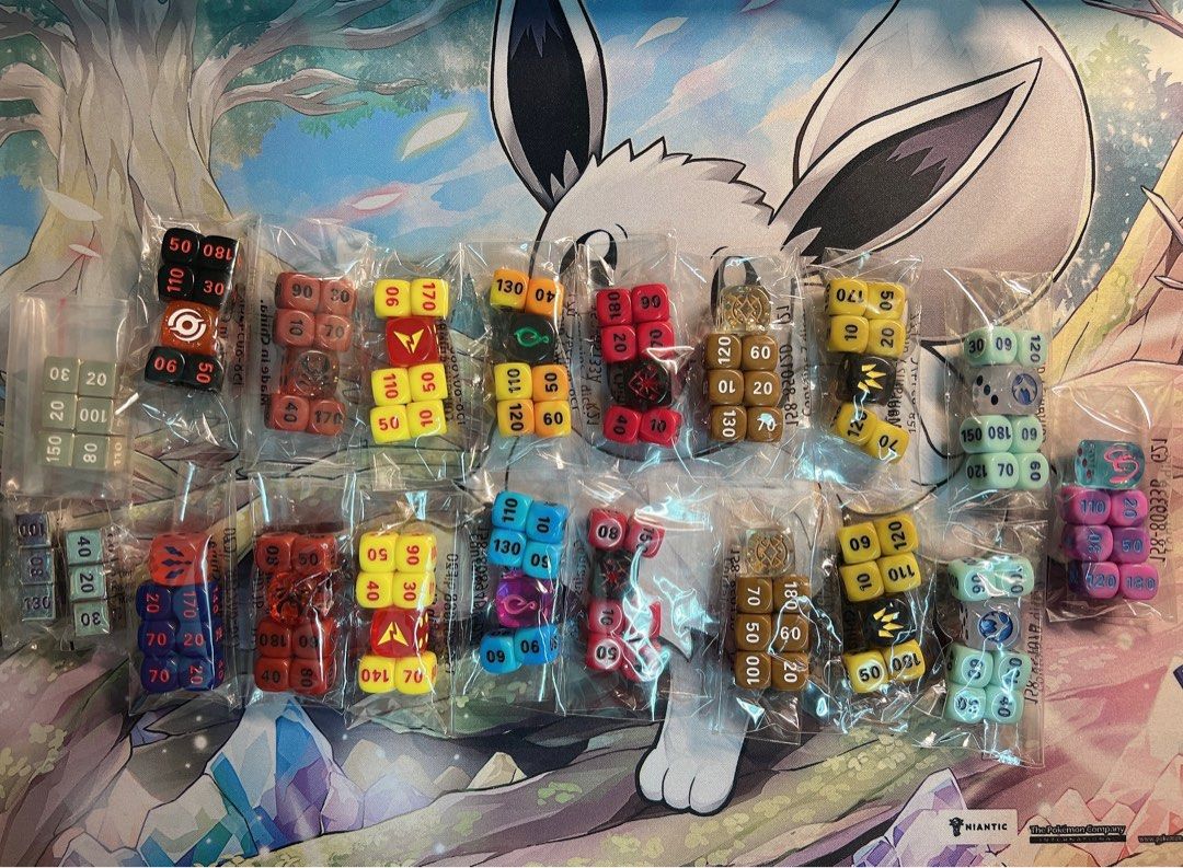 Dice Pokemon, Hobbies & Toys, Toys & Games on Carousell