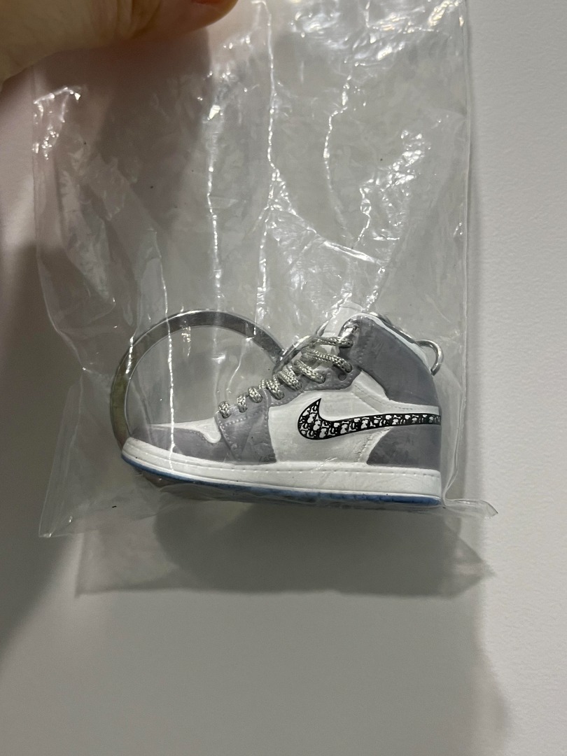 dior air jordan 1 keychain, Luxury, Accessories on Carousell