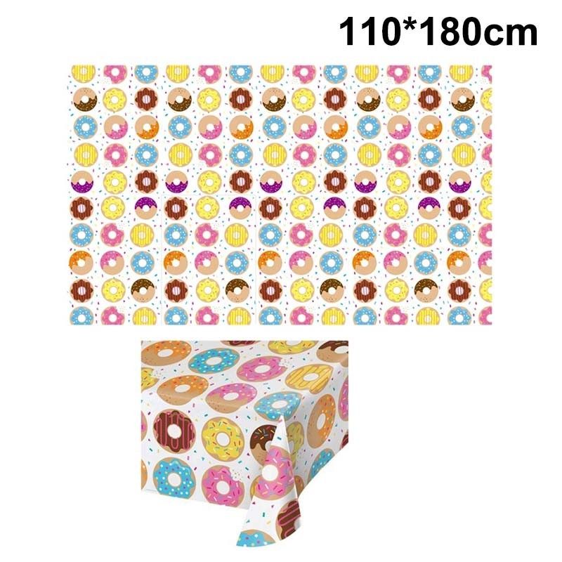 Donuts Party Supplies, Decorations and Tablewares For Birthday Party