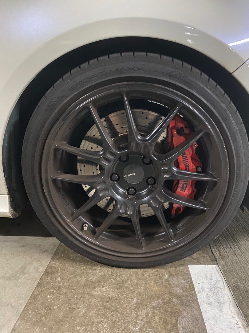 Enkei GTC 5 X 112 18 inch , Car Accessories, Tyres & Rims on Carousell