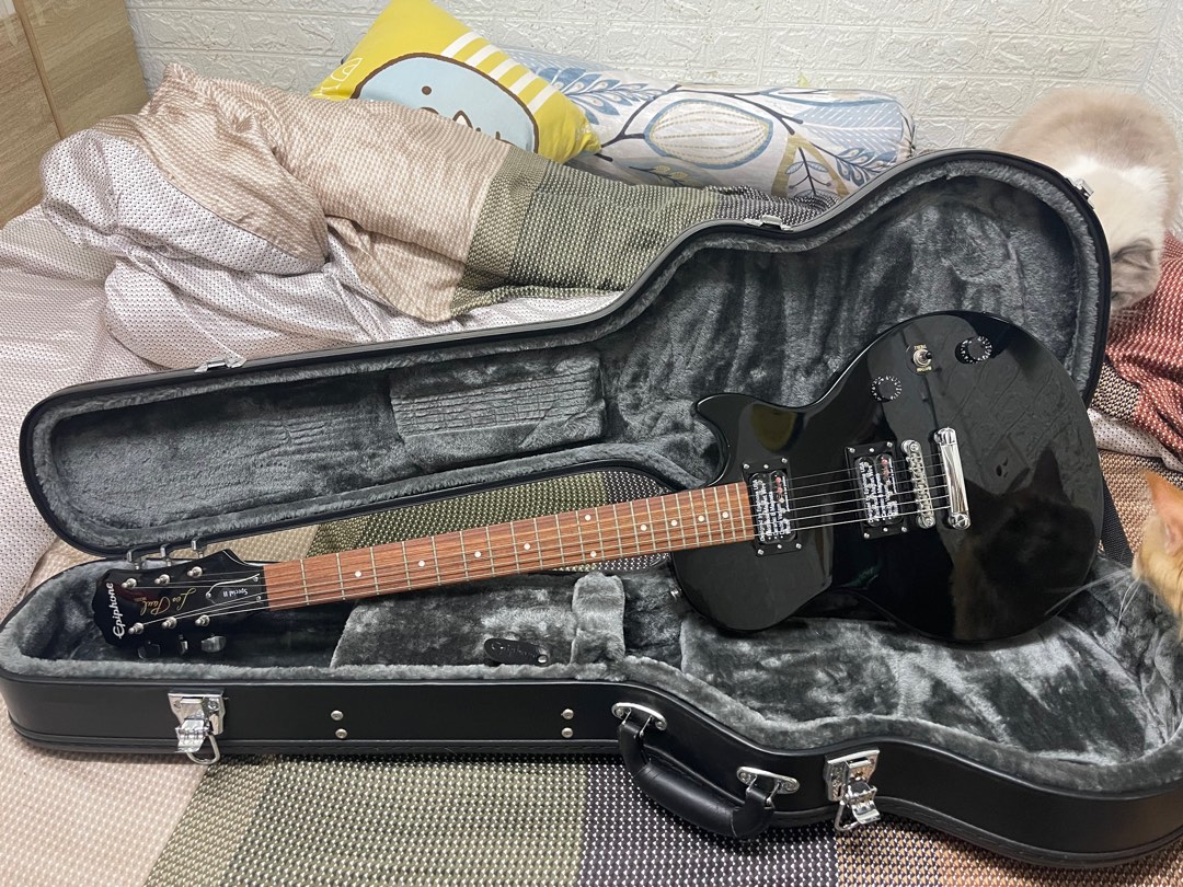 Epiphone Les Paul Special Satin E1 Electric Guitar Ebony 電結他電