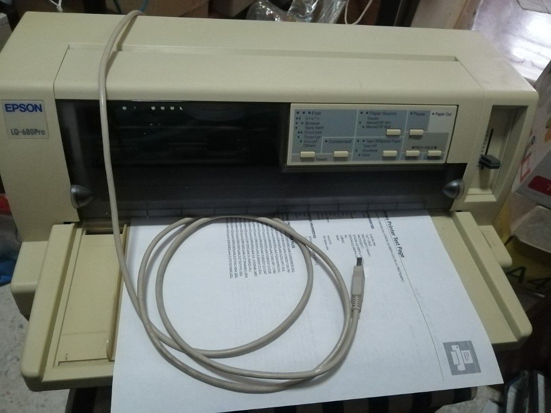 Epson LQ 680 Pro Dot Matrix printer, Computers & Tech, Printers