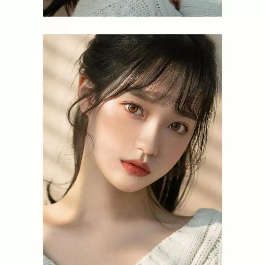 clip in bangs korean