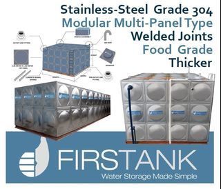 Firstank Modular Stainless-Steel Water Tanks