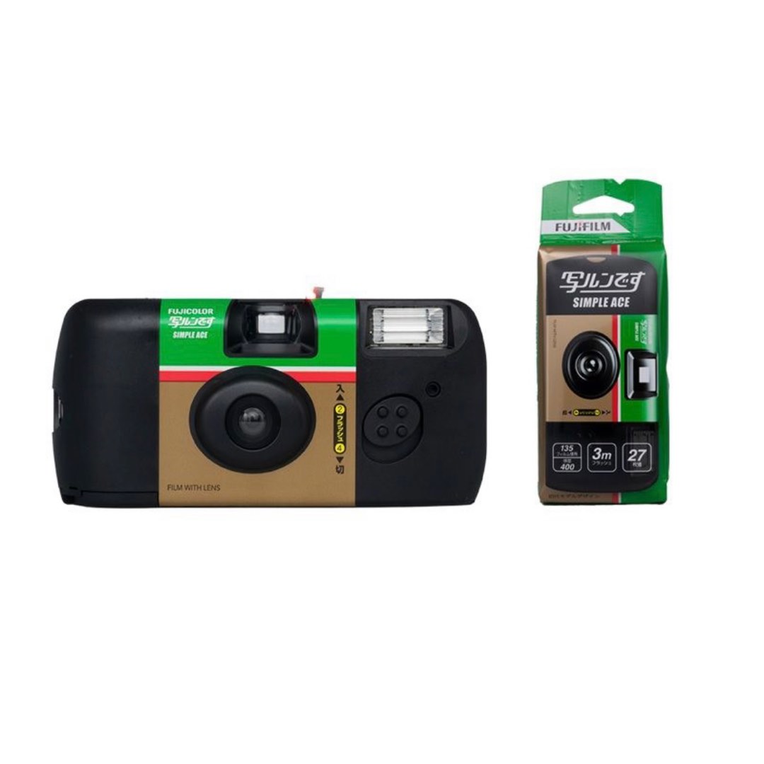 Fujifilm Simple Ace Disposable Camera, Photography, Cameras on Carousell