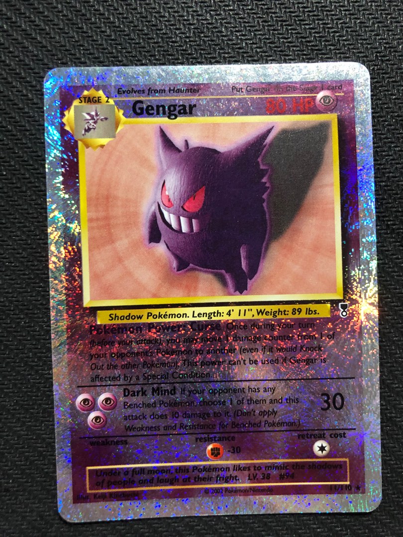 Gengar Reverse Holo Legendary Collection On Carousell 