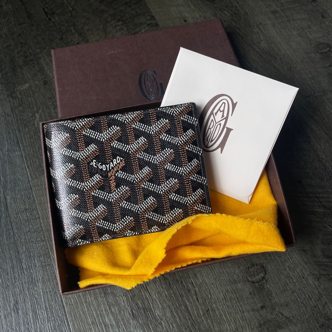 Goyard Men Victoire Wallet, Men's Fashion, Watches & Accessories