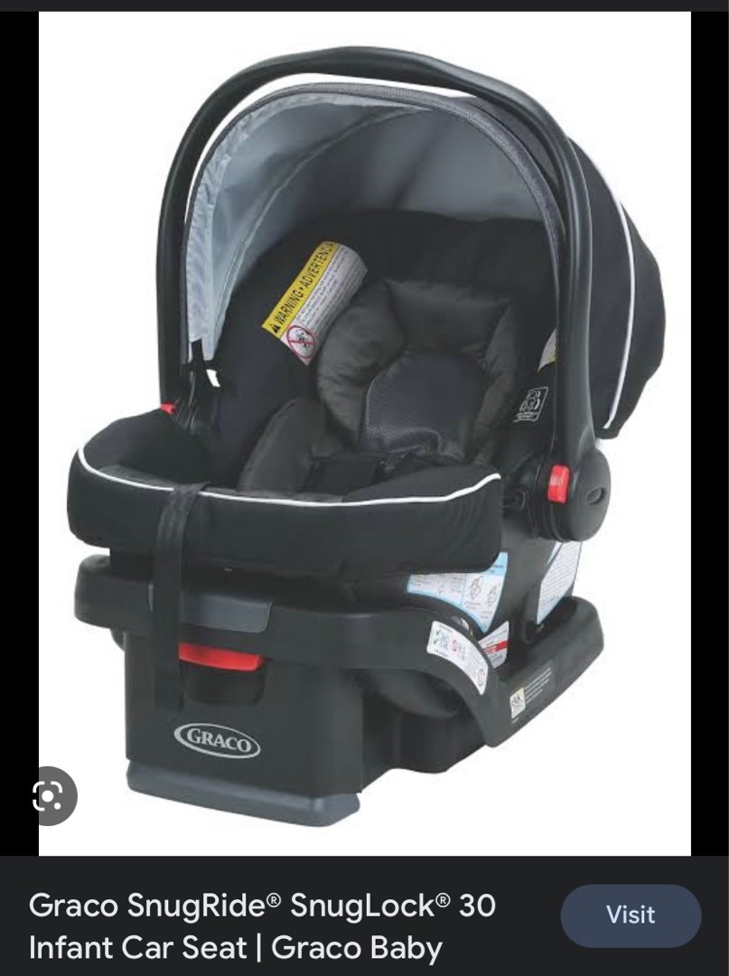 Graco Snugride Snuglock 30 infant car seat Babies Kids Going