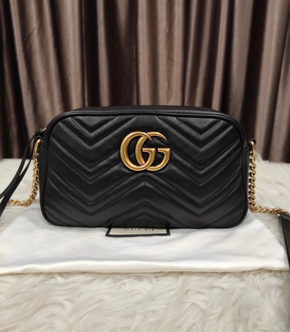 Gucci marmont camera bag, Luxury, Bags & Wallets on Carousell