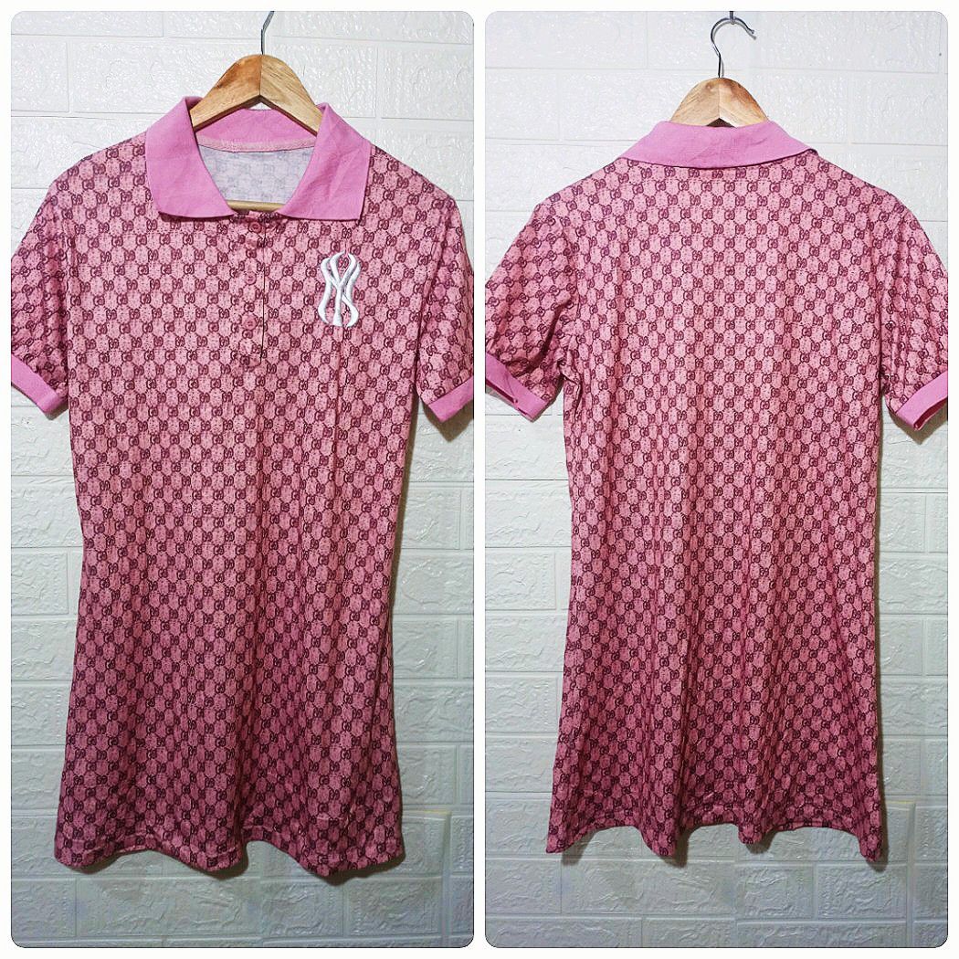 Gucci X Ny Polo Dress, Women'S Fashion, Dresses & Sets, Dresses On Carousell
