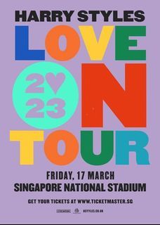 Harry Styles Cat 2 ticket