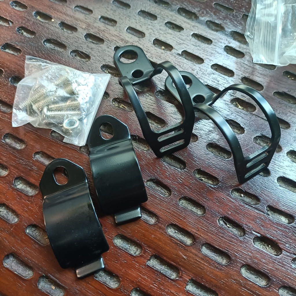 Headlight mounting clips, Motorcycles, Motorcycle Accessories on Carousell