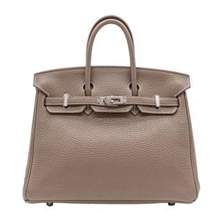 Hermes Birkin 25 Limited Edition Grizzly Gris Caillou Etoupe Swift