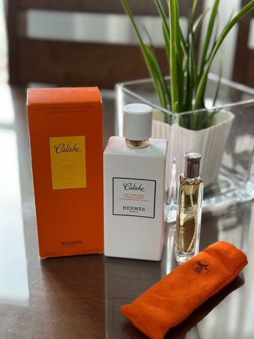 Hermes lotion 200ml and perfume 15ml on Carousell
