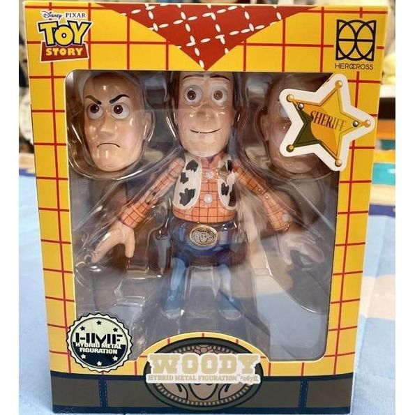Herocross HMF #067R Disney Toy Story Woody 2.0 & Slinky Dog Figure