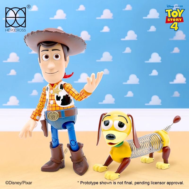 Herocross HMF 067R Disney Toy Story Woody 2.0 Slinky Dog Figure Toy