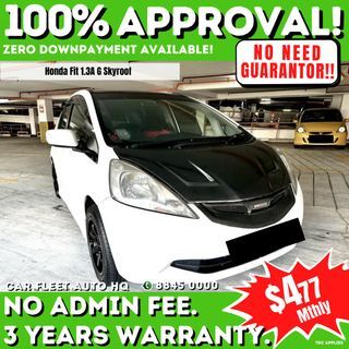 Honda Fit 1.3 G Skyroof Auto