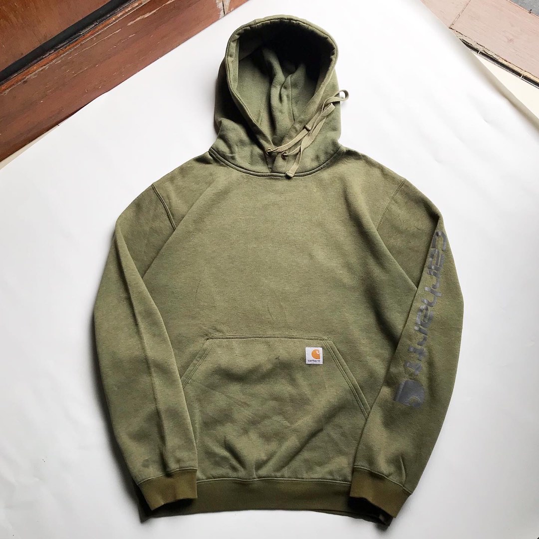 Carhartt olive hoodie online
