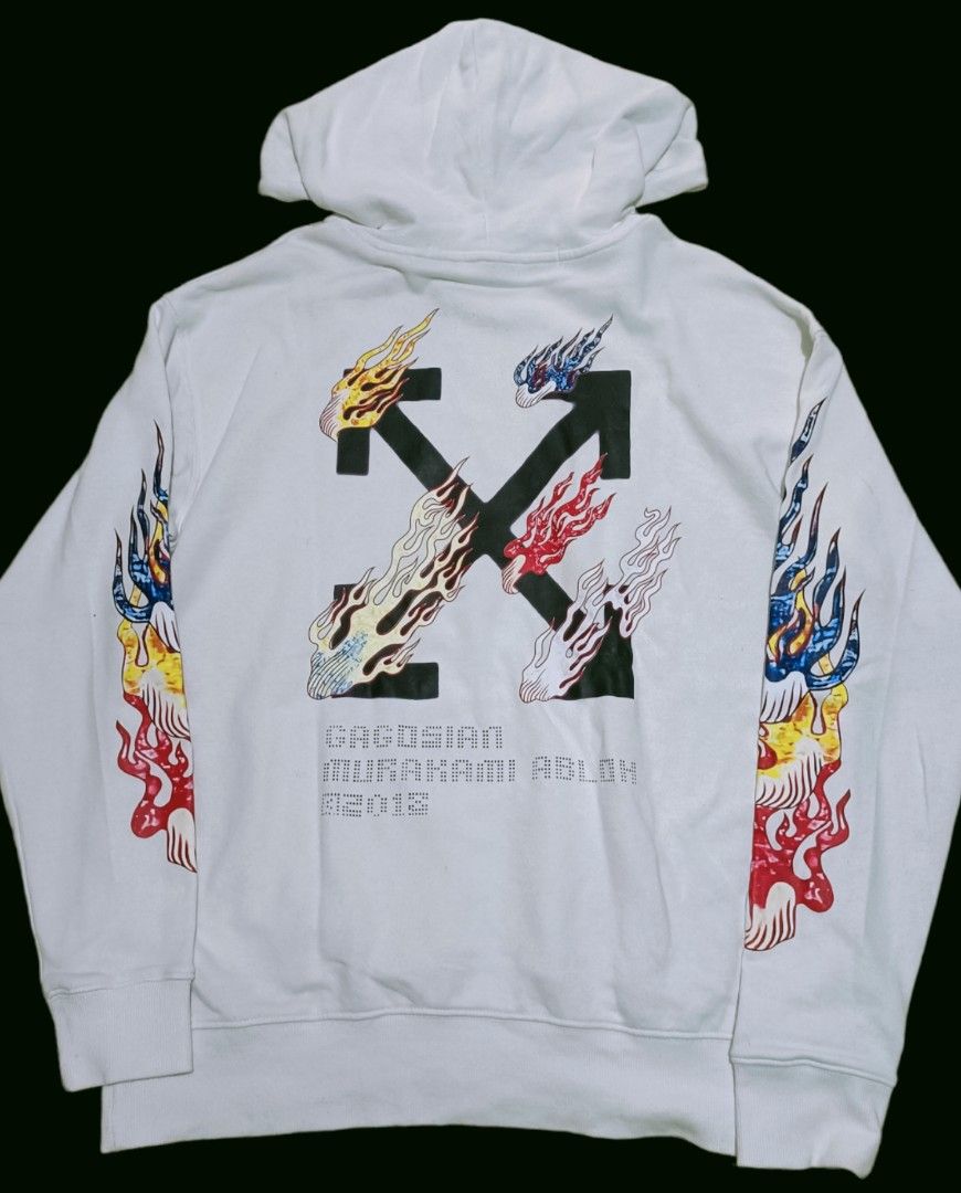 Hoodie off white best sale putih