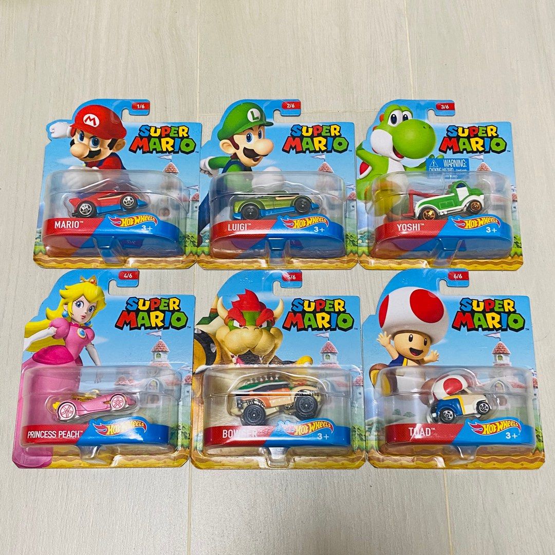 Hot Wheels Nintendo Super Mario 2017 Series Set