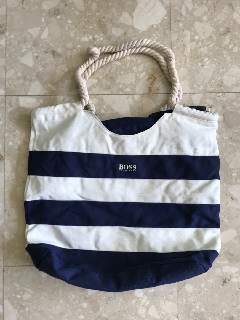 Hugo boss beach bag, Women's Fashion, Bags & Wallets, Beach Bags on