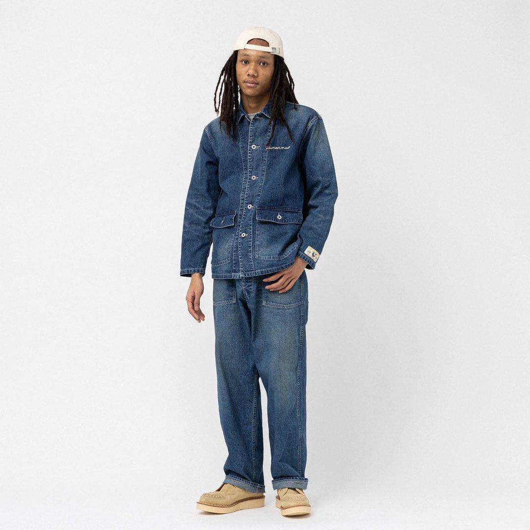 Pants made of denim on sale