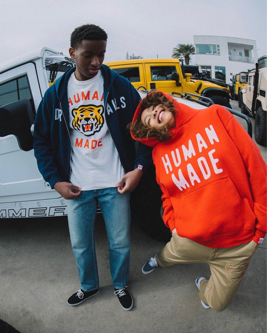 Human made sales red hoodie
