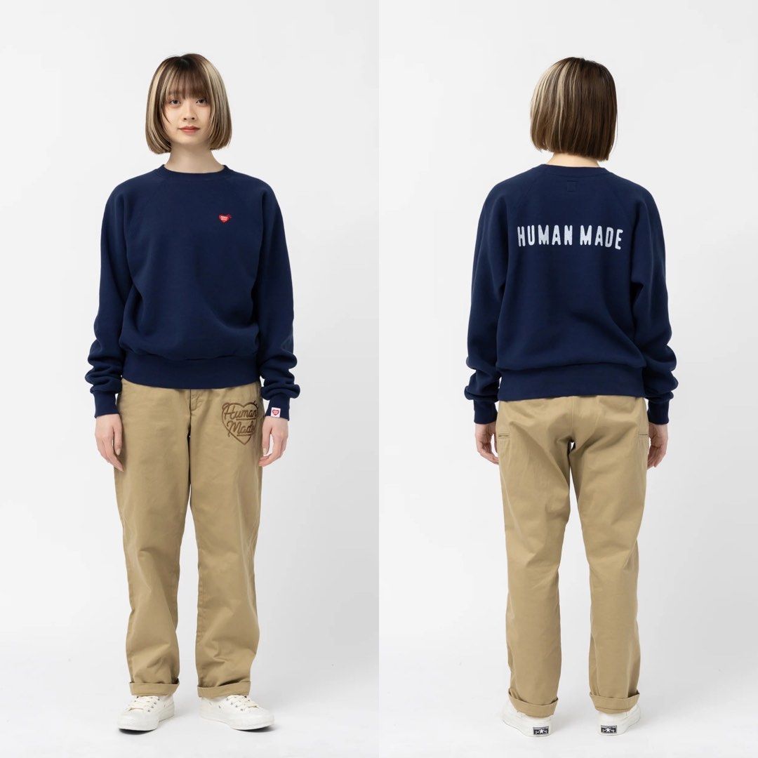 HUMAN MADE SWEATSHIRT 2 O Men s Fashion Tops Sets Tshirts Polo Shirts on Carousell