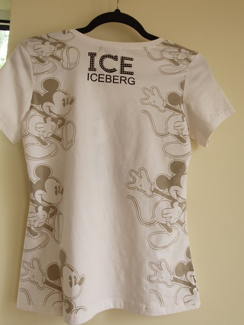 Iceberg mickey tshirt (Category: Shirts) located in Cebu City. Submitted by beebums (Listing ID 1220906986, Image 2). Description: iceberg mickey tshirt well used.some sequine missing. decluttering.